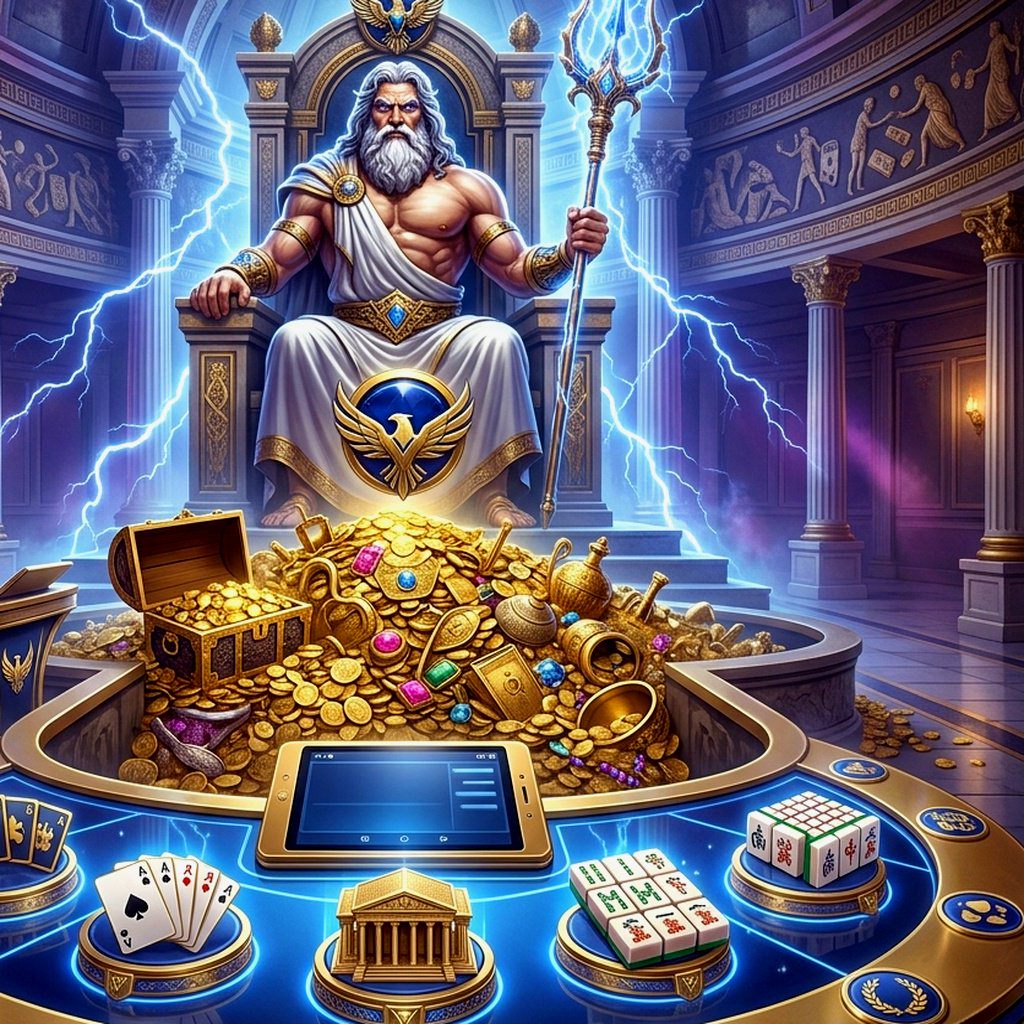 Màn hình chính trò chơi Fortune Gems trên U888 với các viên ngọc nhiều màu